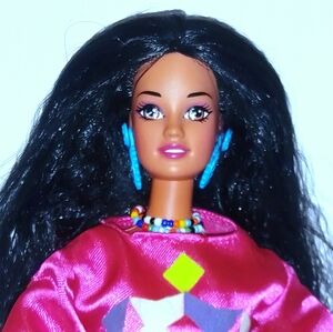 1994 Native American Barbie Dolls Of The World Mattel
